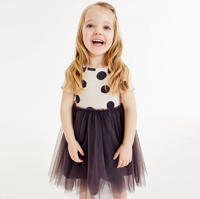 Girls’ Breathable Mesh Short Sleeve Summer Dress – Toddler & Children’s Casual Wear