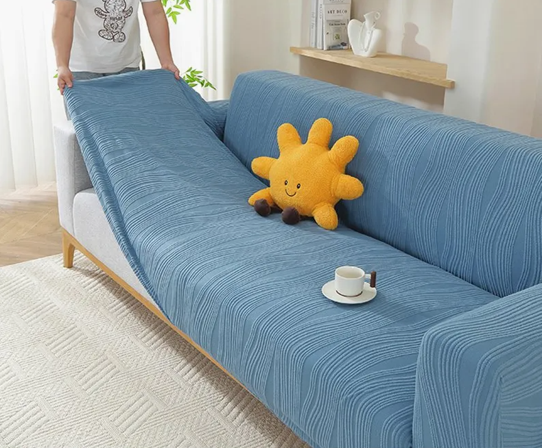 Fleece Sofa Slipcover – Anti-Scratch, Non-Slip & Washable Furniture Protector