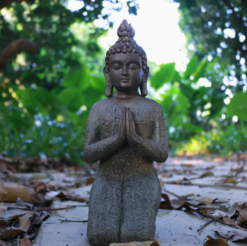 Meditating Buddha Statue – Serene Namaste Spiritual Garden & Home Décor Figurine